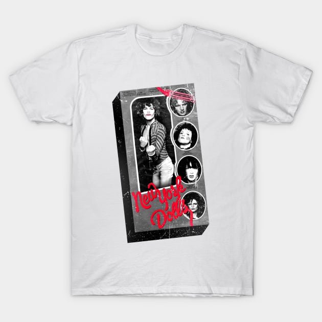 New York Dolls "David Johansen" Doll in a Box !!! T-Shirt by offsetvinylfilm